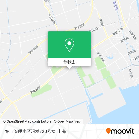 第二管理小区冯桥720号楼地图