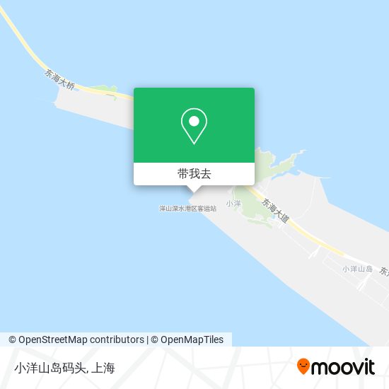 小洋山岛码头地图
