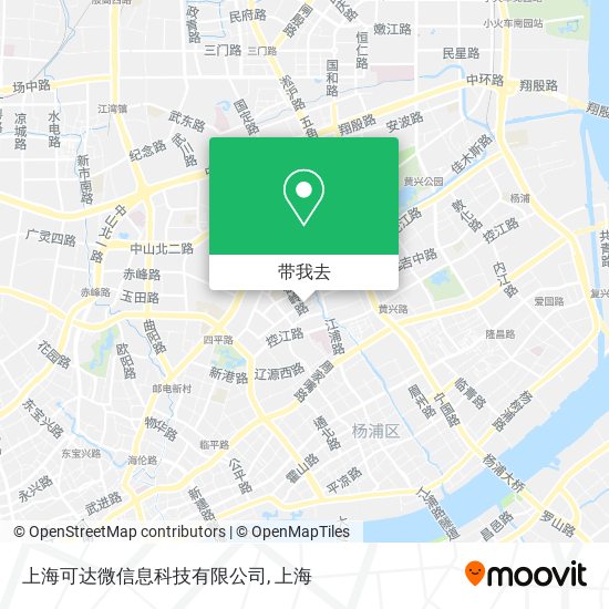 上海可达微信息科技有限公司地图