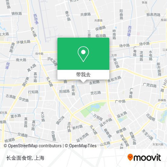 长金面食馆地图
