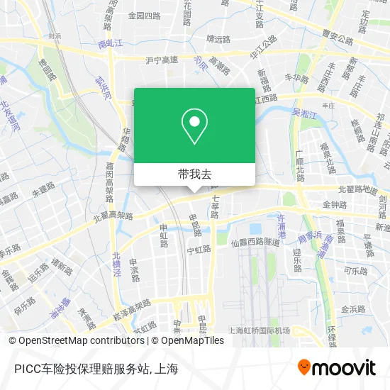 PICC车险投保理赔服务站地图