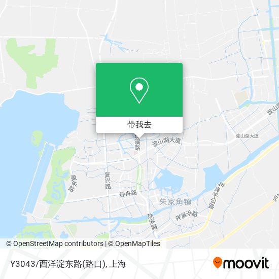 Y3043/西洋淀东路(路口)地图