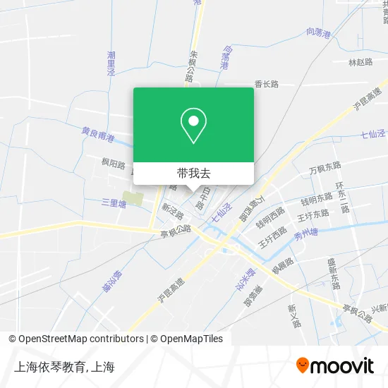 上海依琴教育地图
