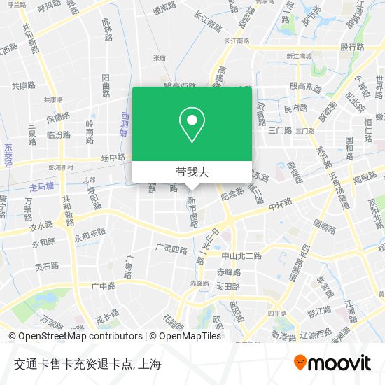 交通卡售卡充资退卡点地图