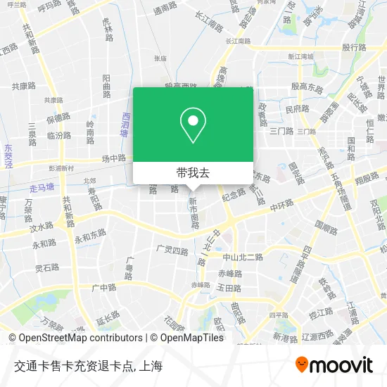 交通卡售卡充资退卡点地图