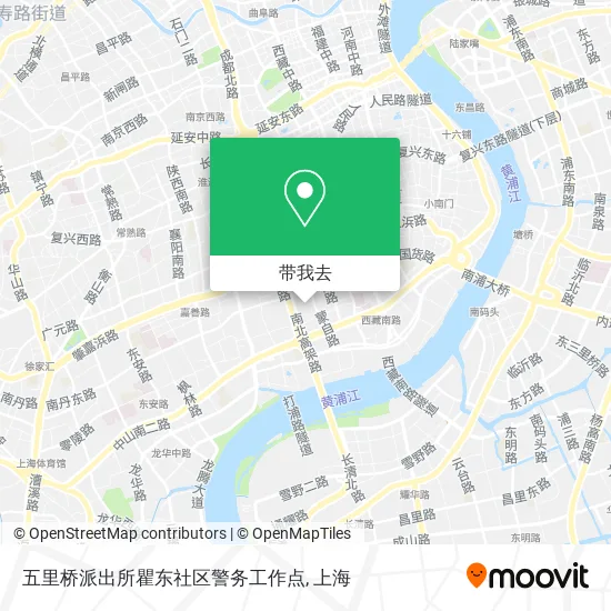 五里桥派出所瞿东社区警务工作点地图