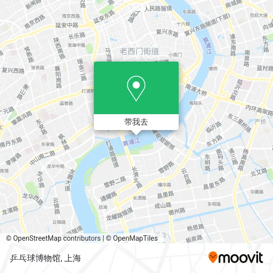 乒乓球博物馆地图