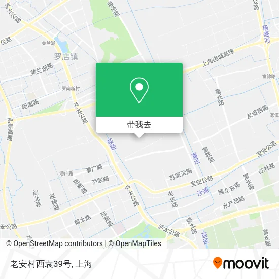 老安村西袁39号地图