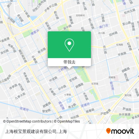 上海根宝景观建设有限公司地图