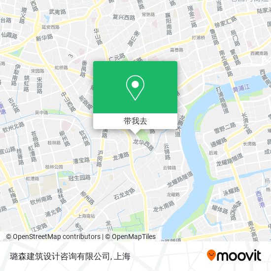 璐森建筑设计咨询有限公司地图
