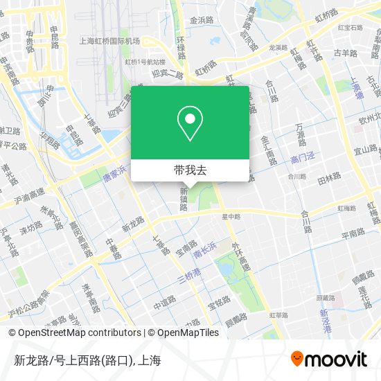 新龙路/号上西路(路口)地图