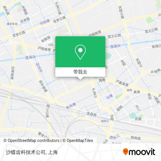沙蝶齿科技术公司地图