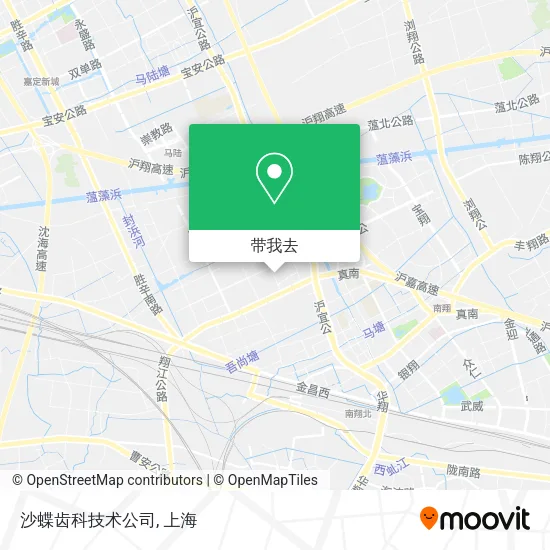 沙蝶齿科技术公司地图