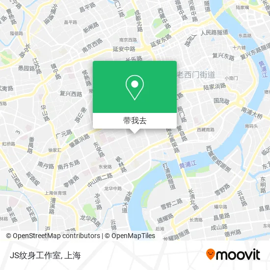 JS纹身工作室地图