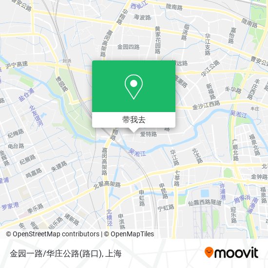 金园一路/华庄公路(路口)地图