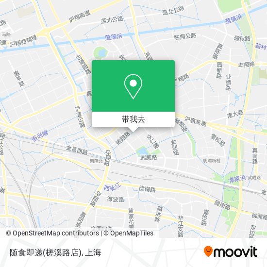 随食即递(槎溪路店)地图