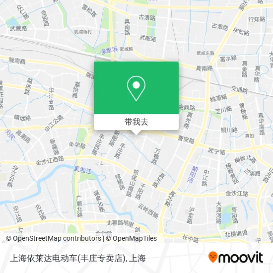 上海依莱达电动车(丰庄专卖店)地图
