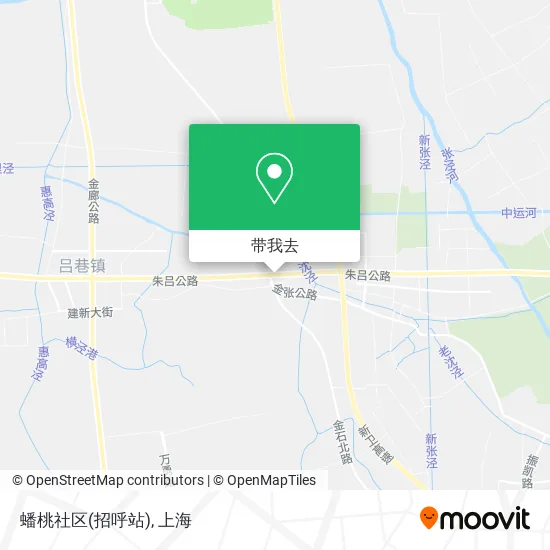 蟠桃社区(招呼站)地图
