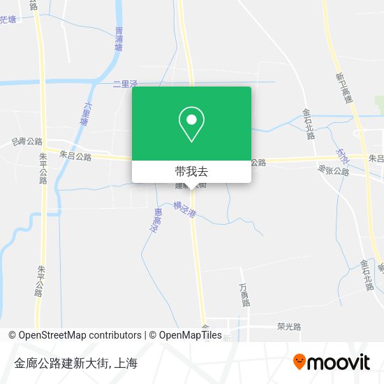 金廊公路建新大街地图