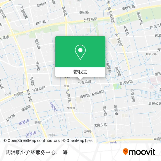 周浦职业介绍服务中心地图