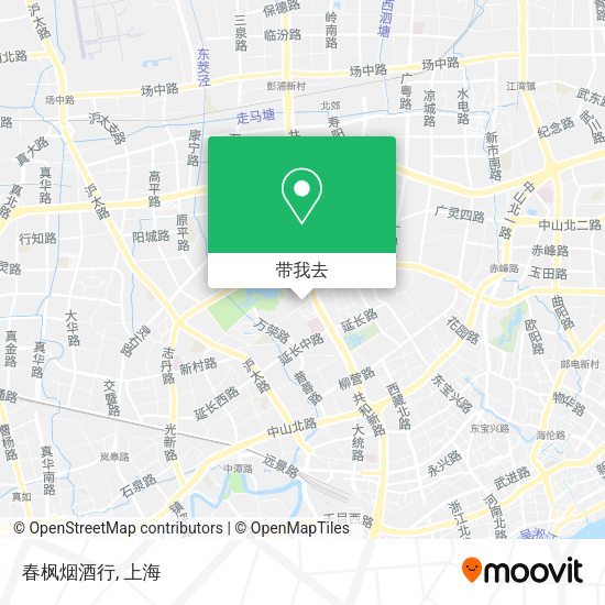 春枫烟酒行地图