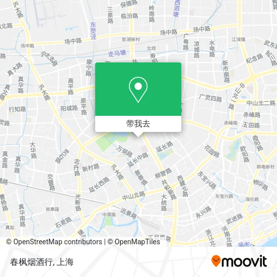 春枫烟酒行地图