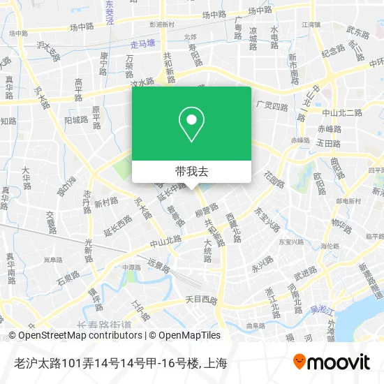 老沪太路101弄14号14号甲-16号楼地图