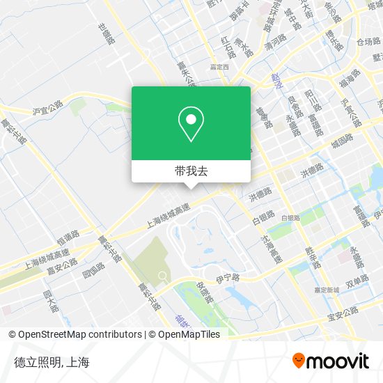 德立照明地图