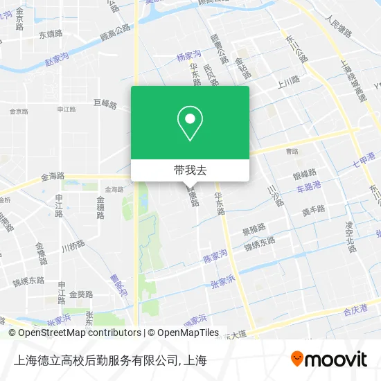 上海德立高校后勤服务有限公司地图