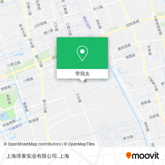 上海璋泰实业有限公司地图