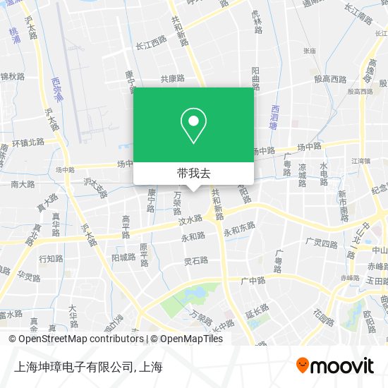 上海坤璋电子有限公司地图