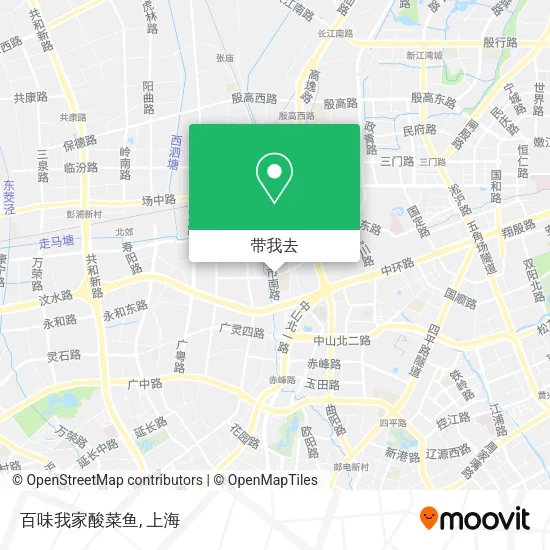 百味我家酸菜鱼地图