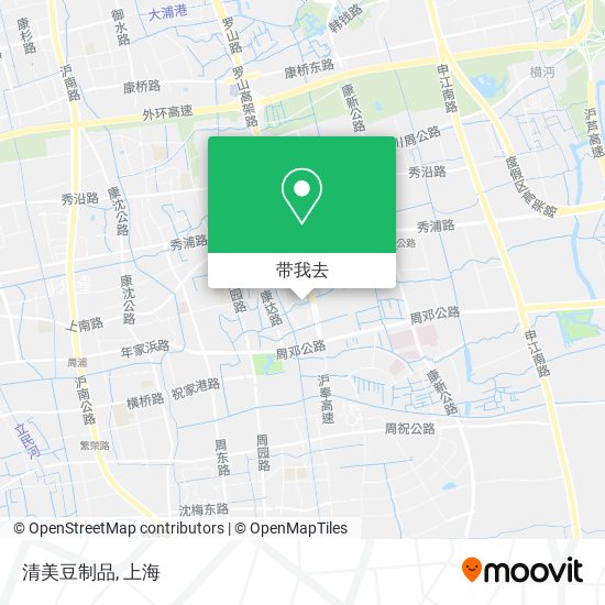 清美豆制品地图
