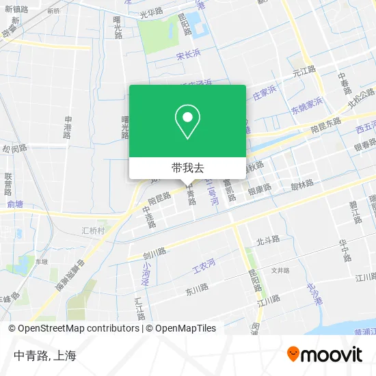 中青路地图