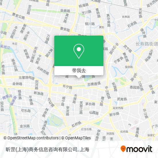 昕罡(上海)商务信息咨询有限公司地图