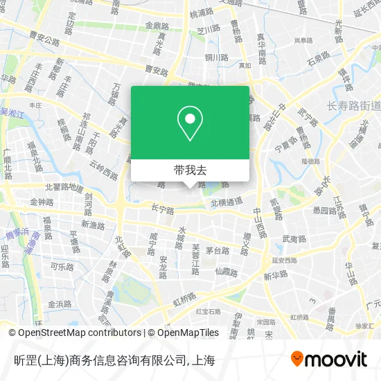 昕罡(上海)商务信息咨询有限公司地图