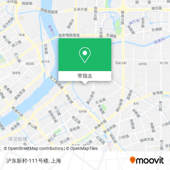 沪东新村-111号楼地图
