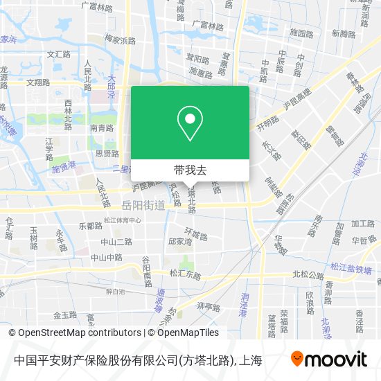 中国平安财产保险股份有限公司(方塔北路)地图