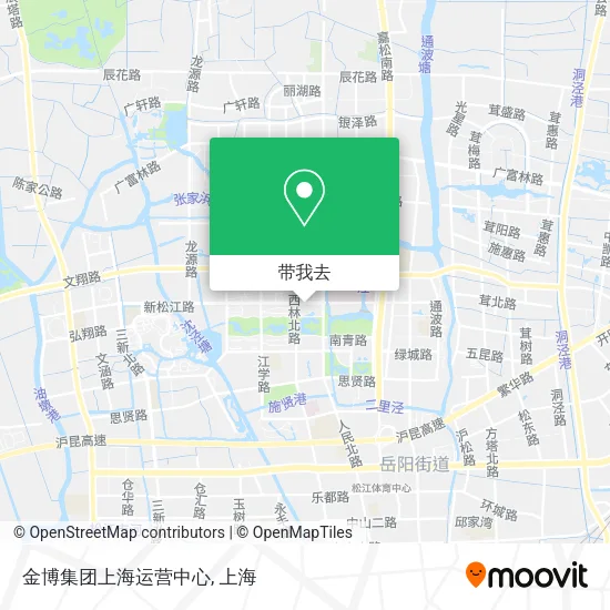 金博集团上海运营中心地图