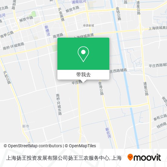 上海扬王投资发展有限公司扬王三农服务中心地图