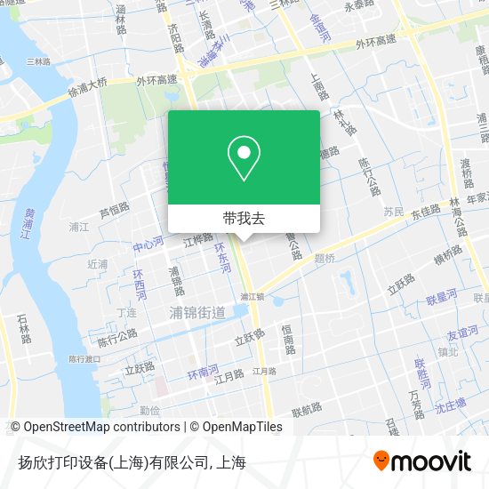 扬欣打印设备(上海)有限公司地图