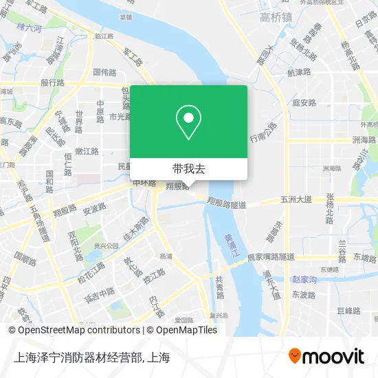 上海泽宁消防器材经营部地图