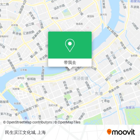 民生滨江文化城地图