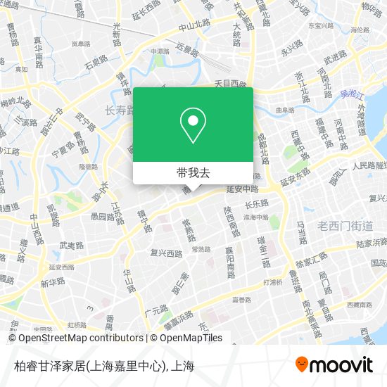 柏睿甘泽家居(上海嘉里中心)地图