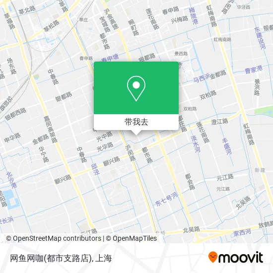 网鱼网咖(都市支路店)地图