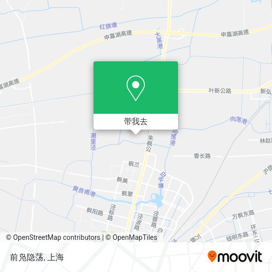 前凫隐荡地图
