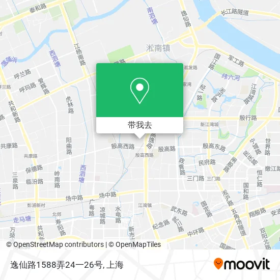 逸仙路1588弄24一26号地图
