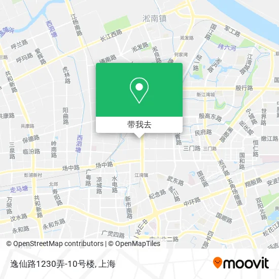 逸仙路1230弄-10号楼地图