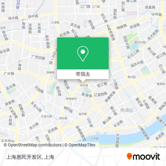 上海惠民开发区地图