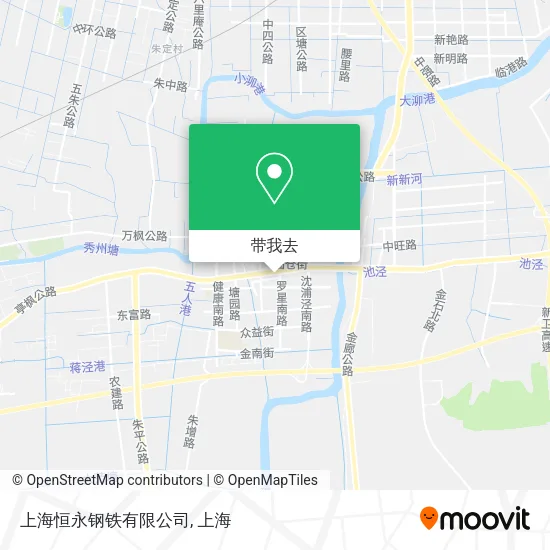 上海恒永钢铁有限公司地图